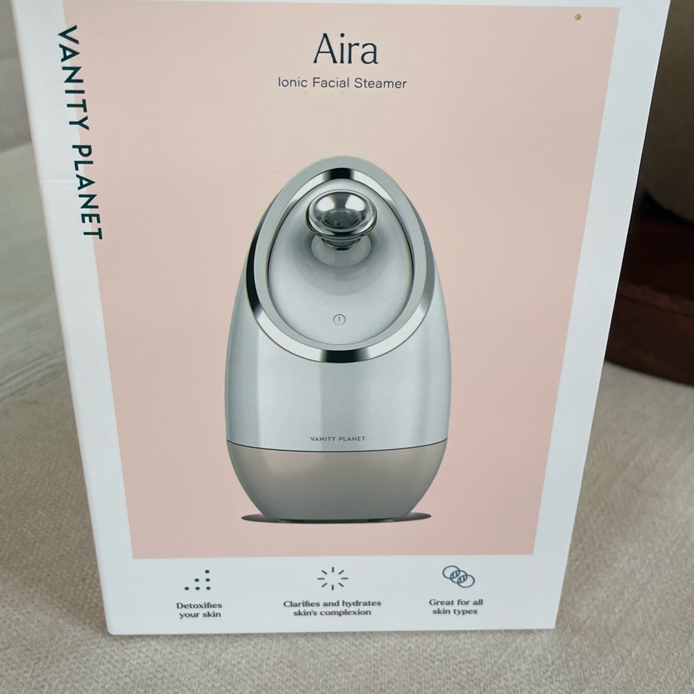 Vanity Planet Aira Ionic Facial Steamer - Silver